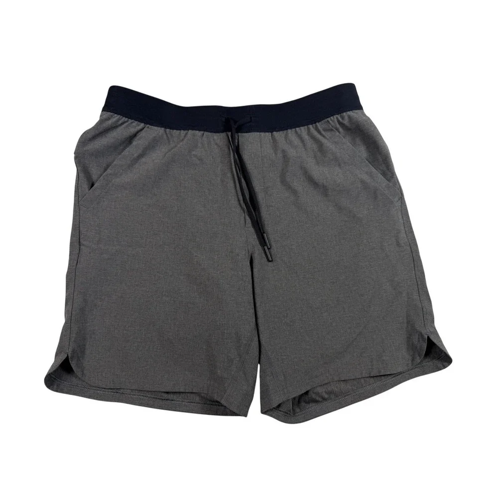 Public Rec Men Flex Lined Elastic Waist Drawstring‎ Gray Athletic Shorts 32 Golf
